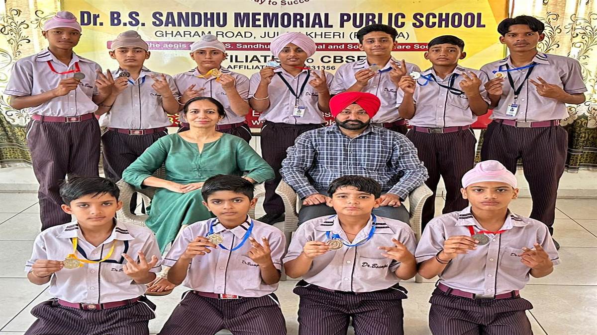 ਡਾ. ਬੀਐੱਸ ਸੰਧੂ ਸਕੂਲ ਦੇ ਖਿਡਾਰੀਆਂ ਦੀ ਹੋਈ ਸੂਬਾ ਪੱਧਰੀ ਖੇਡਾਂ ਲਈ ਚੋਣ