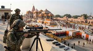 ਅਯੋਧਿਆ ਰਾਮ ਮੰਦਰ ਤੇ ਹਾਈ ਕੋਰਟ ਦੀ ਸੁਰੱਖਿਆ ਹੋਈ ਹੋਰ ਪੁਖ਼ਤਾ: ਹੁਣ ਤਾਇਨਾਤ ਹੋਣਗੇ ਹਾਈ-ਟੈਕ ਸਨਾਈਪਰ