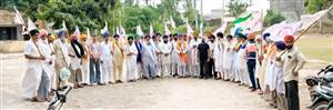 ਪਰਵਿੰਦਰ ਝੋਟਾ ਕਤਲ ਮਾਮਲੇ ’ਚ ਕਿਸਾਨਾਂ ਕੱਢਿਆ ਰੋਸ ਮਾਰਚ