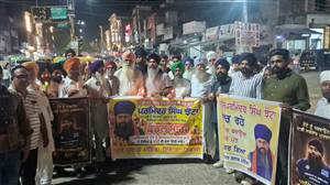 ਜਥੇਬੰਦੀਆਂ ਤੇ ਕਿਸਾਨ ਯੂਨੀਅਨਾਂ ਵੱਲੋਂ ਝੋਟਾ ਦੇ ਕਤਲ ਵਿਰੁੱਧ ਕੈਂਡਲ ਮਾਰਚ