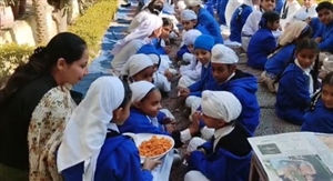 School students celebrated Bhai Dooj festival with enthusiasm