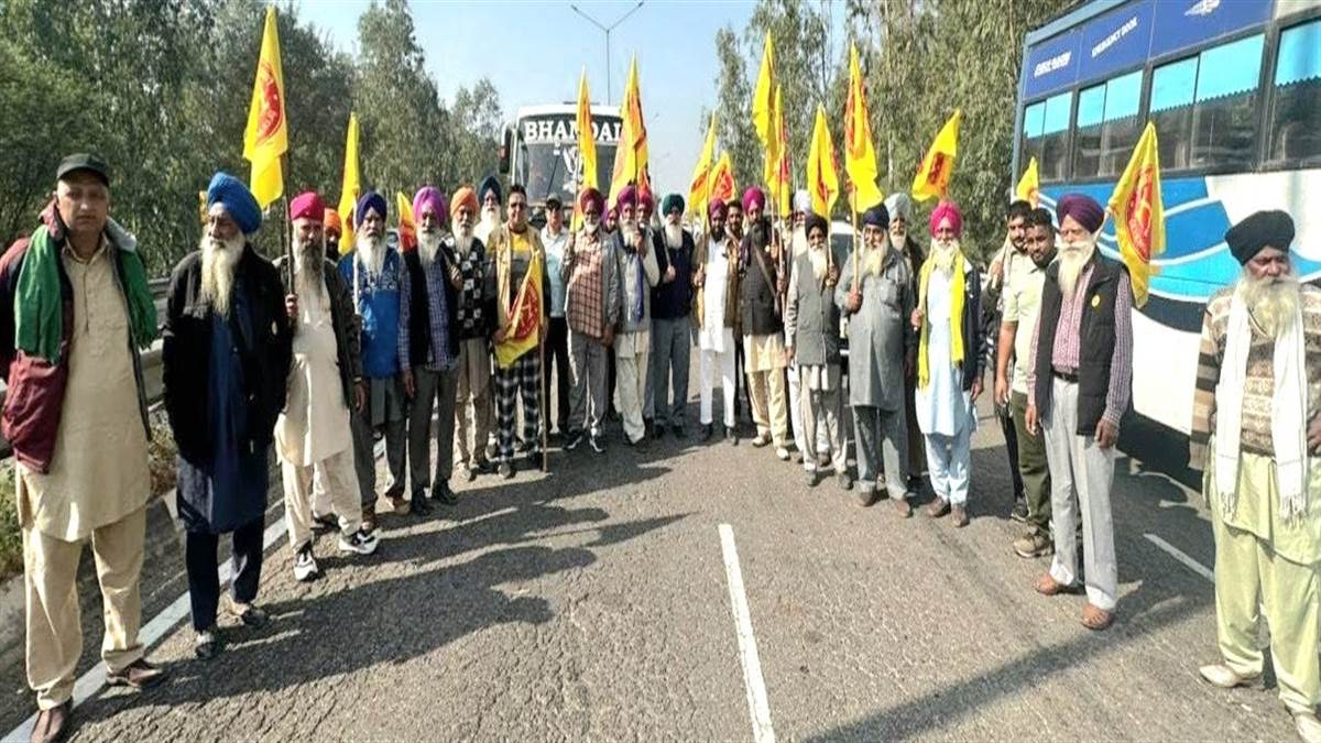 ਜੰਤਰ ਮੰਤਰ ਜਾਣ ਵਾਲੇ ਪੰਜਾਬੀਆਂ ਨੂੰ ਸ਼ੰਭੂ ਬੈਰੀਅਰ 'ਤੇ ਰੋਕਿਆ