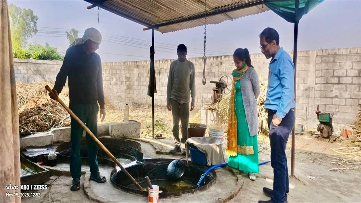 ਵੇਲਣੇ ਵਾਲਿਆਂ ਨੂੰ ਉੱਚ ਕੁਆਲਿਟੀ ਦਾ ਗੁੜ-ਸ਼ੱਕਰ ਬਣਾਉਂਣ ਦੀ ਹਦਾਇਤ : ਡਾ. ਹਰਜੋਤ