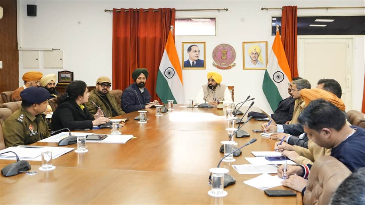 Punjab News : ਫਤਹਿਗੜ੍ਹ ਸਾਹਿਬ ਵਿਖੇ ਸ਼ਹੀਦੀ ਸਭਾ ਮੌਕੇ ਸ਼ਰਧਾਲੂਆਂ ਦੀ ਸਹੂਲਤ ਲਈ ਪੁਖ਼ਤਾ ਪ੍ਰਬੰਧ ਕੀਤੇ ਜਾਣ: CM ਮਾਨ