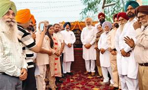 ਵਿਧਾਇਕ ਸੇਖੋਂ ਤੇ ਚੇਅਰਮੈਨ ਧਾਲੀਵਾਲ ਨੇ 67.91 ਲੱਖ ਦੇ ਵਿਕਾਸ ਕਾਰਜਾਂ ਦਾ ਰੱਖਿਆ ਨੀਂਹ ਪੱਥਰ
