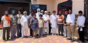 ਰਮਨਜੀਤ ਸਿੰਘ ਸਿੱਕੀ ਨੇ ਕਾਂਗਰਸ ’ਚ ਸ਼ਾਮਲ ਹੋਣ ਵਾਲੇ ਕੀਤੇ ਸਨਮਾਨਿਤ
