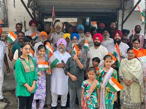 ਗੁਰੂ ਰਾਖਾ ਸੇਵਾ ਸੰਸਥਾ ਨੇ ਆਜ਼ਾਦੀ ਦਿਵਸ ਮਨਾਇਆ