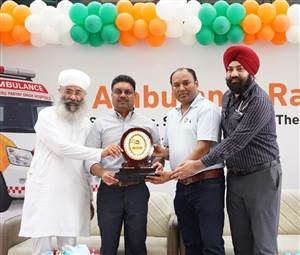ਐੱਸਪੀਐਸ ਹਸਪਤਾਲ ਨੇ ਕੱਢੀ ਐਬੂਲੈਂਸ ਜਾਗਰੂਕਤਾ ਰੈਲੀ