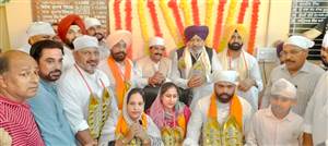 ਨਵ ਨਿਯੁਕਤ ਪ੍ਰਧਾਨ ਅੰਮ੍ਰਿਤਪਾਲ ਕਾਲੇਕਾ ਦਾ ਤਾਜਪੋਸ਼ੀ ਸਮਾਗਮ