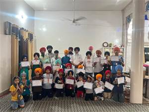 ਪਿੰਡ ਸ਼ਹੀਦਗੜ੍ਹ ਵਿਖੇ 10 ਦਿਨਾਂ ਦਸਤਾਰ ਤੇ ਦੁਮਾਲਾ ਸਿਖਲਾਈ ਕੈਂਪ ਸਮਾਪਤ
