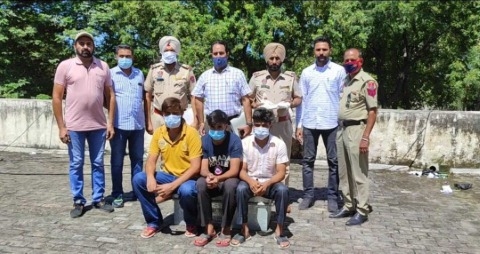 ਨਾਜਾਇਜ਼ ਅਸਲੇ ਸਮੇਤ ਤਿੰਨ ਕਾਬੂ
