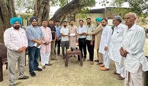 ਵਿਧਾਇਕ ਚੱਢਾ ਨੇ ਲੋਕ ਮਿਲਣੀਆਂ ਦੌਰਾਨ ਲੋਕਾਂ ਦੀਆਂ ਸਮੱਸਿਆਵਾਂ ਸੁਣੀਆਂ