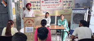 ਵਿਸ਼ਵ ਮੁੱਢਲੀ ਸਹਾਇਤਾ ਦਿਵਸ ਸਬੰਧੀ ਸੈਮੀਨਾਰ ਕਰਵਾਇਆ