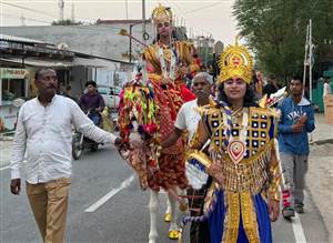 ਮੁਕੰਦਪੁਰ 'ਚ ਭਗਵਾਨ ਸ਼੍ਰੀ ਰਾਮ, ਮਾਤਾ ਸੀਤਾ ਦੀ ਸੁੰਦਰ ਝਾਂਕੀ ਨੇ ਸ਼ਰਧਾਲੂਆਂ ਦਾ ਮਨ ਮੋਹਿਆ