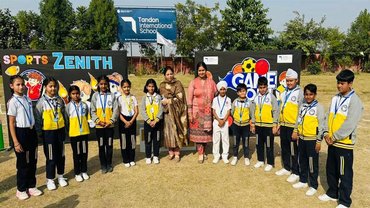 ਟੰਡਨ ਇੰਟਰਨੈਸ਼ਨਲ ਸਕੂਲ ਦੇ ਵਿਦਿਆਰਥੀਆਂ ਦੀ ਸਾਲਾਨਾ ਸਪੋਰਟਸ ਮੀਟ ਕਰਵਾਈ