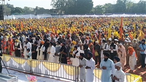 ਖਾਲਸਾ ਕਾਲਜ ਸ੍ਰੀ ਅਨੰਦਪੁਰ ਸਾਹਿਬ ਵਿਖੇ 35 ਹਜ਼ਾਰ ਸਹਿਜ ਪਾਠਾਂ ਦੇ ਪਾਏ ਭੋਗ, ਜਥੇਦਾਰ ਗੜਗੱਜ ਨੇ ਸਮਾਗਮ 'ਚ ਕੀਤੀ ਖ਼ਾਸ ਸ਼ਿਰਕਤ