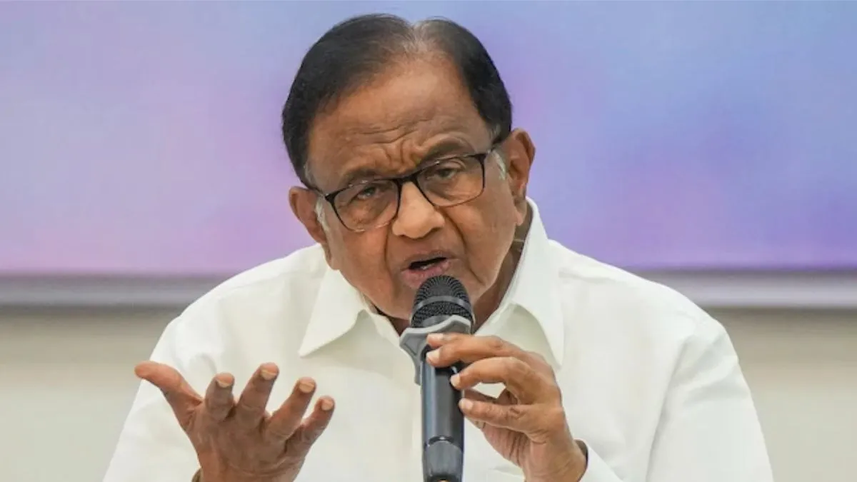 'ਕਾਂਗਰਸ ਆਪਣੇ ਰਾਜਕੁਮਾਰ ਦਾ ਕਰ ਰਹੀ ਹੈ ਬਚਾਅ', ਚਿਦੰਬਰਮ ਦੇ ਲੇਖ 'ਤੇ  ਭਾਜਪਾ ਨੇ  ਦਿੱਤੀ ਤਿੱਖੀ ਪ੍ਰਤੀਕਿਰਿਆ