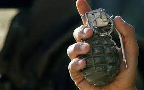 Hand grenade recovered during search information given to Bomb Disposal Squad will be destroyed soon