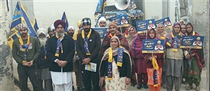 ਸਰਪੰਚ ਨੇ ਪਿੰਡ ਵਾਸੀਆਂ ਨੂੰ ਨਸ਼ਿਆਂ ਖ਼ਿਲਾਫ਼ ਕੀਤਾ ਜਾਗਰੂਕ