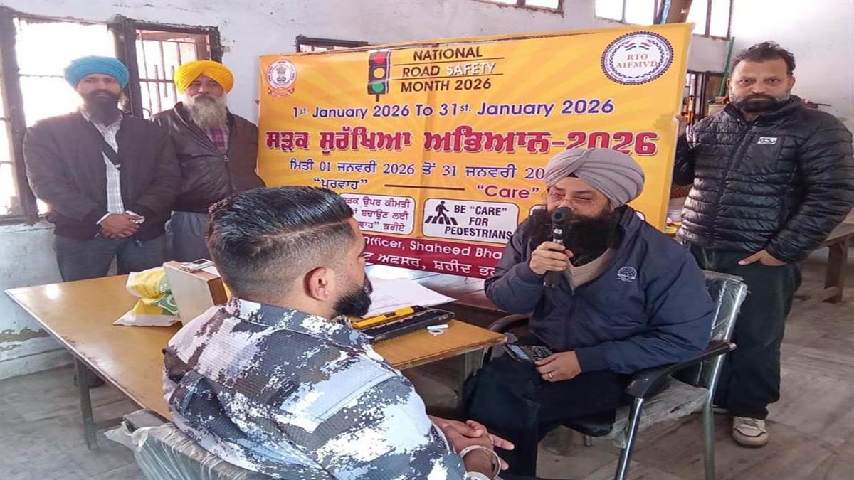 ਡਰਾਈਵਰਾਂ ਲਈ ਲਾਇਆ ਅੱਖਾਂ ਦਾ ਚੈੱਕਅਪ ਕੈਂਪ