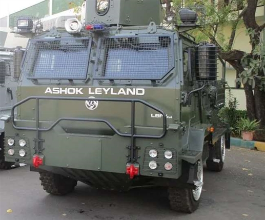 Ashok Leyland Delivers Light Bulletproof Vehicles To Air Force