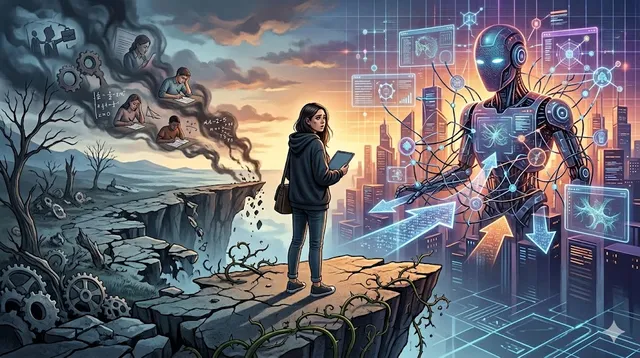 ਕੀ ਖ਼ਤਮ ਹੋ ਰਿਹਾ ਹੈ AI ਦਾ ਕ੍ਰੇਜ਼? ਨੌਜਵਾਨਾਂ ਦਾ ਭਰੋਸਾ ਡਗਮਗਾਇਆ, 'ਉਮੀਦ' ਦੀ ਜਗ੍ਹਾ ਲੈ ਰਿਹਾ ਹੈ 'ਗੁੱਸਾ'