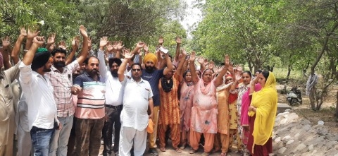 Demand for disconnection of industrial water connections in the village