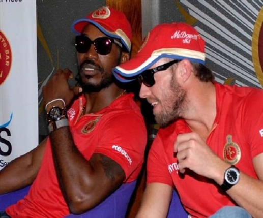 IPL 2022 AB de Villiers and Chris Gayle inducted into RCBs Hall of Fame
