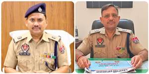 ਬਰਨਾਲਾ ਪੁਲਿਸ ਪ੍ਰਸ਼ਾਸਨ 'ਚ ਵੱਡਾ ਫੇਰਬਦਲ: ਦੋਵੇਂ SP ਬਦਲੇ, ਜਾਣੋ ਕੌਣ ਹੋਣਗੇ ਨਵੇਂ SP ਇਨਵੈਸਟੀਗੇਸ਼ਨ ਤੇ SPH