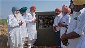 ਪਾਣੀ ਦੀ ਨਿਕਾਸੀ ਦੇ ਪ੍ਰਾਜੈਕਟ ਦਾ ਉਦਘਾਟਨ