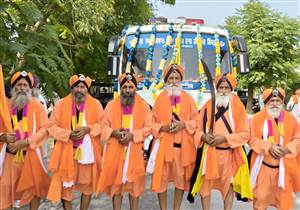 ਤਲਵੰਡੀ ਮੰਗੇ ਖਾਂ ਵਿਖੇ ਬਾਬਾ ਹਰੀ ਸਿੰਘ ਦੇ ਜੋੜ ਮੇਲੇ ਮੌਕੇ ਸਜਾਇਆ ਨਗਰ ਕੀਰਤਨ
