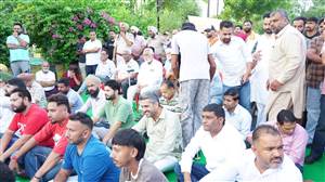 ‘ਆਪ’ ਸਰਕਾਰ ਤੇ ਨਿਗਮ ਪ੍ਰਸ਼ਾਸਨ ਖ਼ਿਲਾਫ਼ ਕਾਂਗਰਸ ਨੇ ਕੀਤਾ ਰੋਸ ਪ੍ਰਦਰਸ਼ਨ