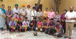 ਵਾਲੀਬਾਲ ਟੀਮ ਨੇ ਜ਼ੋਨਲ ਪੱਧਰ ’ਤੇ ਹਾਸਲ ਕੀਤਾ ਦੂਜਾ ਸਥਾਨ