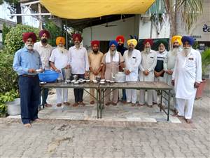 ਮੰਜੀ ਸਾਹਿਬ ਗੁਰੂਘਰ ’ਚ ਸੰਗਰਾਂਦ ’ਤੇ ਛਕਾਈ ਲੱਸੀ