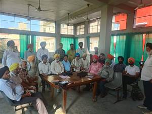 ਵਿਧਾਇਕ ਲਾਡੀ ਢੋਸ ਦੇ ਘਿਰਾਓ ਦੀ ਕੀਤੀ ਤਿਆਰੀ