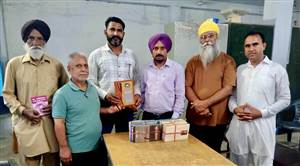 ਲੰਗੇਰੀ ’ਚ ਲਾਇਬ੍ਰੇਰੀ ਨੂੰ ਕਿਤਾਬਾਂ ਭੇਟ