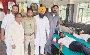ਪੀਐੱਮ ਦੇ 76ਵੇਂ ਜਨਮ ਦਿਨ ਮੌਕੇ ਭਾਜਪਾ ਯੁਵਾ ਮੋਰਚਾ ਨੇ ਖੂਨਦਾਨ ਕੈਂਪ ਲਾਇਆ