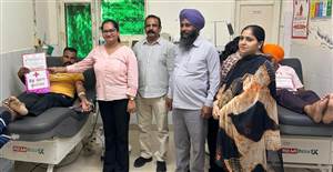 ਕੌਮੀ ਸਵੈ-ਇੱਛੁਕ ਖ਼ੂਨਦਾਨ ਦਿਵਸ ਨੂੰ ਸਮਰਪਿਤ ਵਿਸ਼ੇਸ਼ ਖ਼ੂਨਦਾਨ ਕੈਂਪ ਲਗਾਇਆ