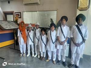 ਨਿਊ ਗ੍ਰੀਨ ਗਰੋਵ ਸਕੂਲ ਦੇ ਬੱਚਿਆਂ ਨੇ ਅੰਮ੍ਰਿਤ ਦੀ ਦਾਤ ਪ੍ਰਾਪਤ ਕੀਤੀ