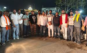 ਸ੍ਰੀ ਅਨੰਦਪੁਰ ਸਾਹਿਬ ਪਹੁੰਚਣ ’ਤੇ ਵਾਲਮੀਕਿ ਯਾਤਰਾ ਦਾ ਸ਼ਰਧਾ ਤੇ ਉਤਸ਼ਾਹ ਨਾਲ ਸਵਾਗਤ
