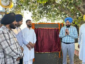 ਵਿਧਾਇਕ ਰਾਏ ਨੇ ਪਿੰਡ ਬਾਗੜੀਆਂ ’ਚ ਰੱਖਿਆ ਖੇਡ ਮੈਦਾਨ ਦਾ ਨੀਂਹ ਪੱਥਰ