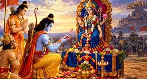 ਵਿਜਯਾਦਸ਼ਮੀ ਦਾ ਇਤਿਹਾਸ : ਰਾਵਣ ਨੂੰ ਮਾਰਨ ਤੋਂ ਪਹਿਲਾਂ ਭਗਵਾਨ ਸ਼੍ਰੀਰਾਮ ਨੇ ਕਿਉਂ ਕੀਤੀ ਸੀ ਮਾਂ ਚੰਡੀ ਦੀ ਪੂਜਾ? ਜਾਣੋ ਪੌਰਾਣਿਕ ਪ੍ਰਸੰਗ