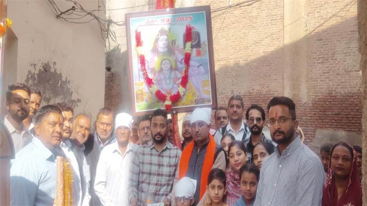 ਰਾਹੋਂ ਵਿਚ ਸਿੱਧ ਸ਼੍ਰੀ ਬਾਬਾ ਬਾਲਕ ਨਾਥ ਜੀ ਸ਼ੋਭਾ ਯਾਤਰਾ ਸਜਾਈ