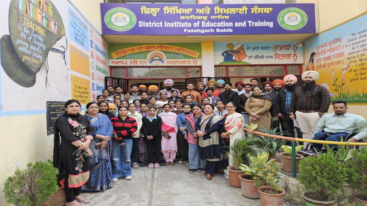 ਡਾਇਟ ਫਤਹਿਗੜ੍ਹ ਸਾਹਿਬ ਵਿਖੇ ਈਟੀਟੀ ਬੈਚ ਦਾ ਭਰਵਾਂ ਸਵਾਗਤ