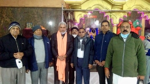 Two days religious function at mandir
