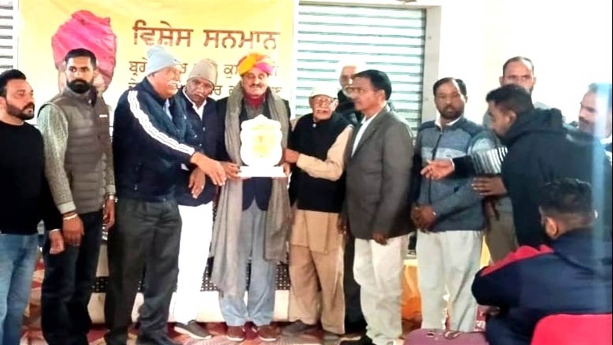 ਗੁੱਜਰ ਕਲਿਆਣ ਬੋਰਡ ਪੰਜਾਬ ਦੇ ਚੇਅਰਮੈਨ ਦਾ ਸਨਮਾਨ