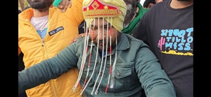 Farmers Protest: ਅਨੋਖੀ ਬਰਾਤ ਲੈ ਕੇ ਖਨੌਰੀ ਬਾਰਡਰ ਪੁੱਜਾ ਲਾੜਾ, ਕਿਸਾਨਾਂ ਨੇ ਕੀਤਾ ਭਰਪੂਰ ਸਵਾਗਤ