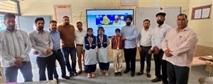 ਮੰਡੀ ਲਾਧੂਕਾ ਸਕੂਲ ’ਚ ਸਮਾਰਟ ਐਲਈਡੀ ਦਾ ਉਦਘਾਟਨ
