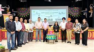 ਨੌਜਵਾਨਾਂ ਨੂੰ ਵਿਰਾਸਤ ਸੰਭਾਲ ਤੇ ਵਾਤਾਵਰਨ ਪ੍ਰਤੀ ਜਾਗਰੂਕ ਕਰਨ ਦਾ ਸੰਦੇਸ਼
