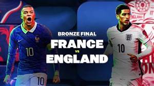 ਫਰਾਂਸ ਤੇ ਇੰਗਲੈਂਡ ਦਿਲਾਸਾ ਇਨਾਮ ਲਈ ਭਿੜਨਗੇ, FIFA World Cup 2026 ’ਚ ਅੱਜ ਤੀਜੇ ਸਥਾਨ ਲਈ ਪਲੇਆਫ, ਸੈਮੀਫਾਈਨਲ ਹਾਰਨ ਵਾਲੇ ਆਹਮੋ-ਸਾਹਮਣੇ